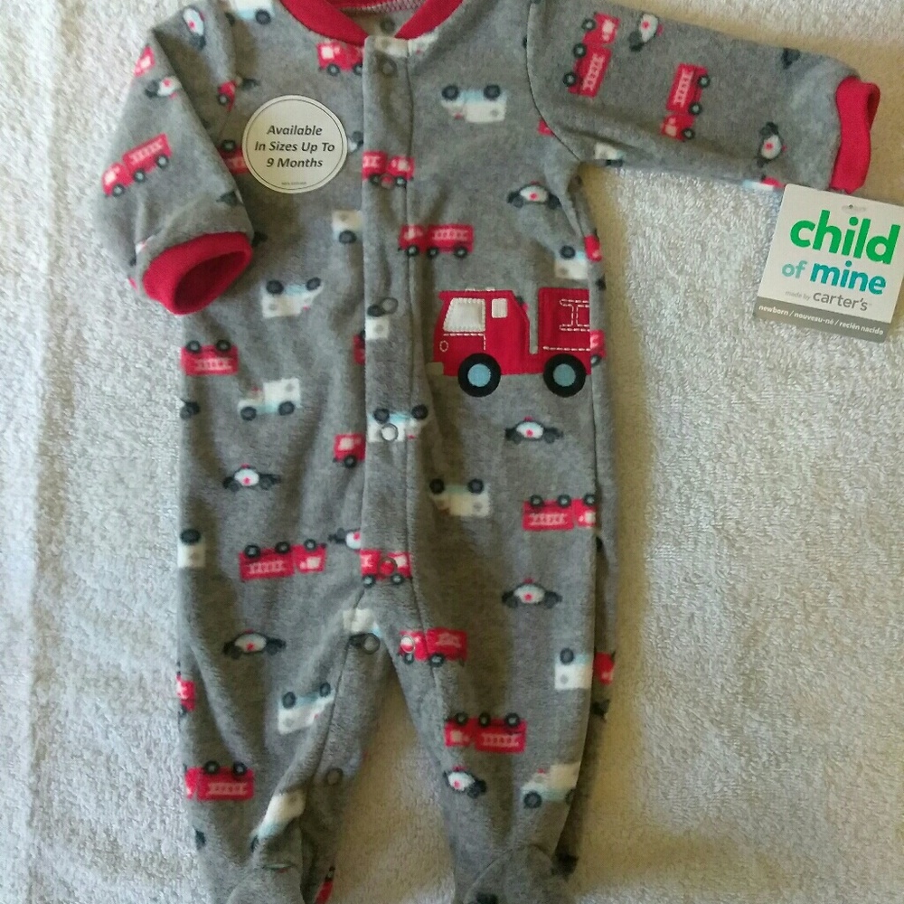 NWT Child of Mine (Carters) Newborn Sleepers - Picture 4 of 5
